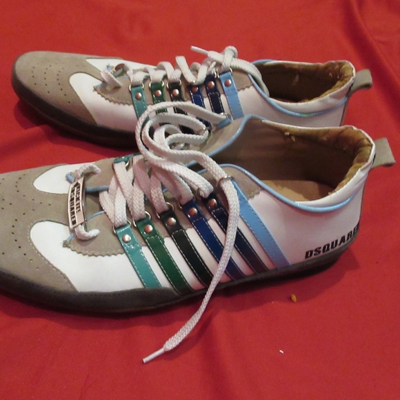 DSQUARED2 Classic Kick It 1964 Tennis Shoes sz 45 main image 8